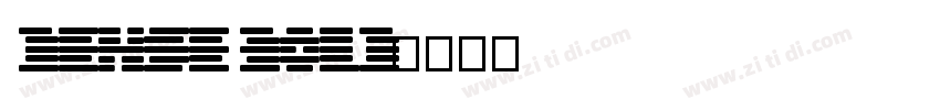 dense bold字体转换